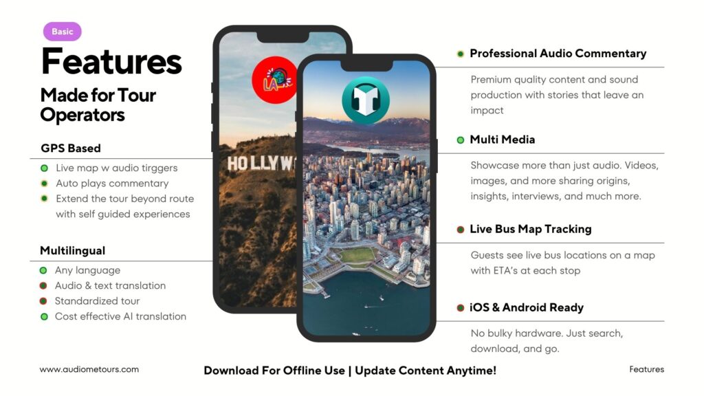 gps based audio tour app